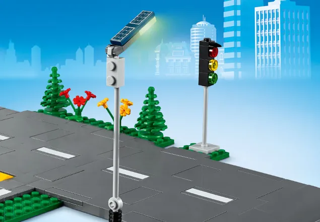 Placi de drum, +5 ani, 60304, Lego Gity