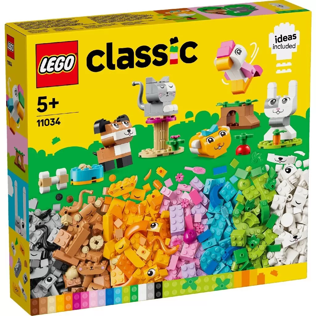 Animalute creative, +5 ani, 11034, Lego Classic