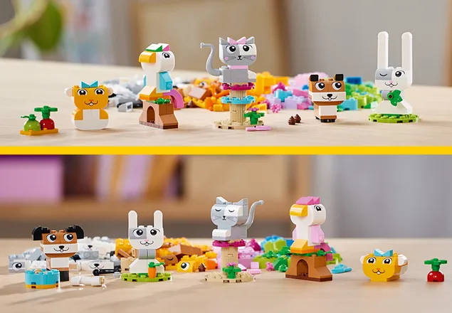 Animalute creative, +5 ani, 11034, Lego Classic