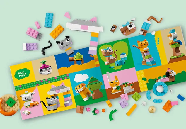 Animalute creative, +5 ani, 11034, Lego Classic