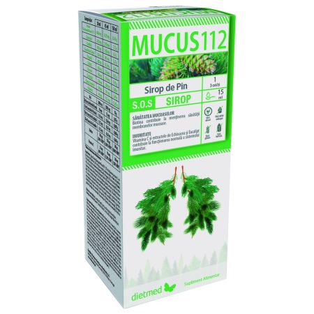 DIETMED MUCUS 112 SUSPENSIE ORALA 150 ML