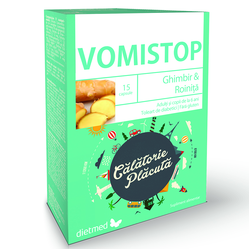 Vomistop, 15 capsule, Dietmed