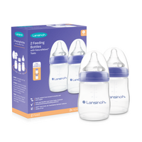 Pachet Biberon, + 1 luna, 2 bucati x 160 ml, Lansinoh