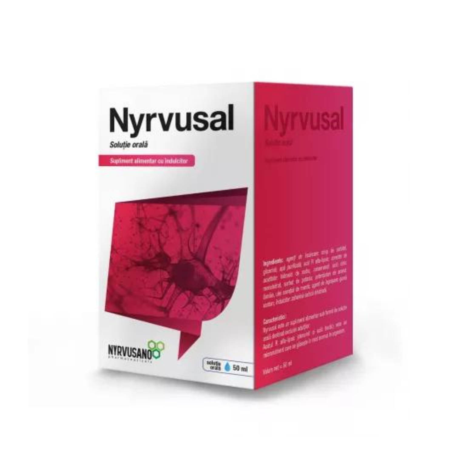 Nyrvusal solutie orala, 50 ml, Nyrvusano