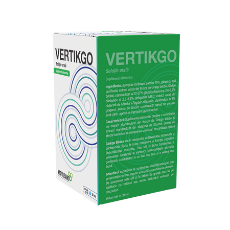 Vertikgo solutie orala, 50 ml, Nyrvusano 788791