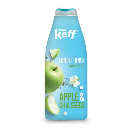 KEFF BALSAM PAR NORMAL FOR REGULAR HAIR APPLE&CHIA SEEDS 500 ML