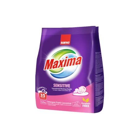 SANO MAXIMA DETERGENT AUTOMAT SENSITIVE 1.25KG