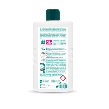 Solutie de curatat si dezinfectat masina de spalat, 240 ml, Sanytol 660201