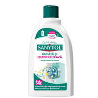 Solutie de curatat si dezinfectat masina de spalat, 240 ml, Sanytol