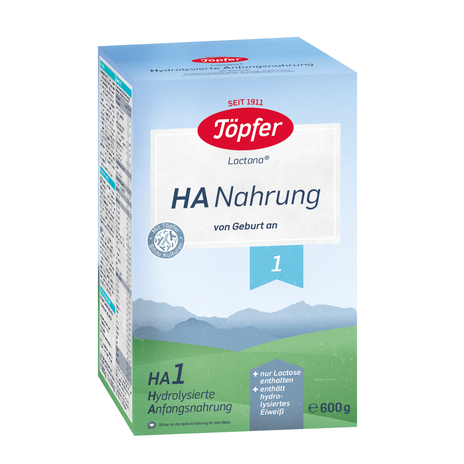 Formula de lapte praf HA1, 600 g, Topfer