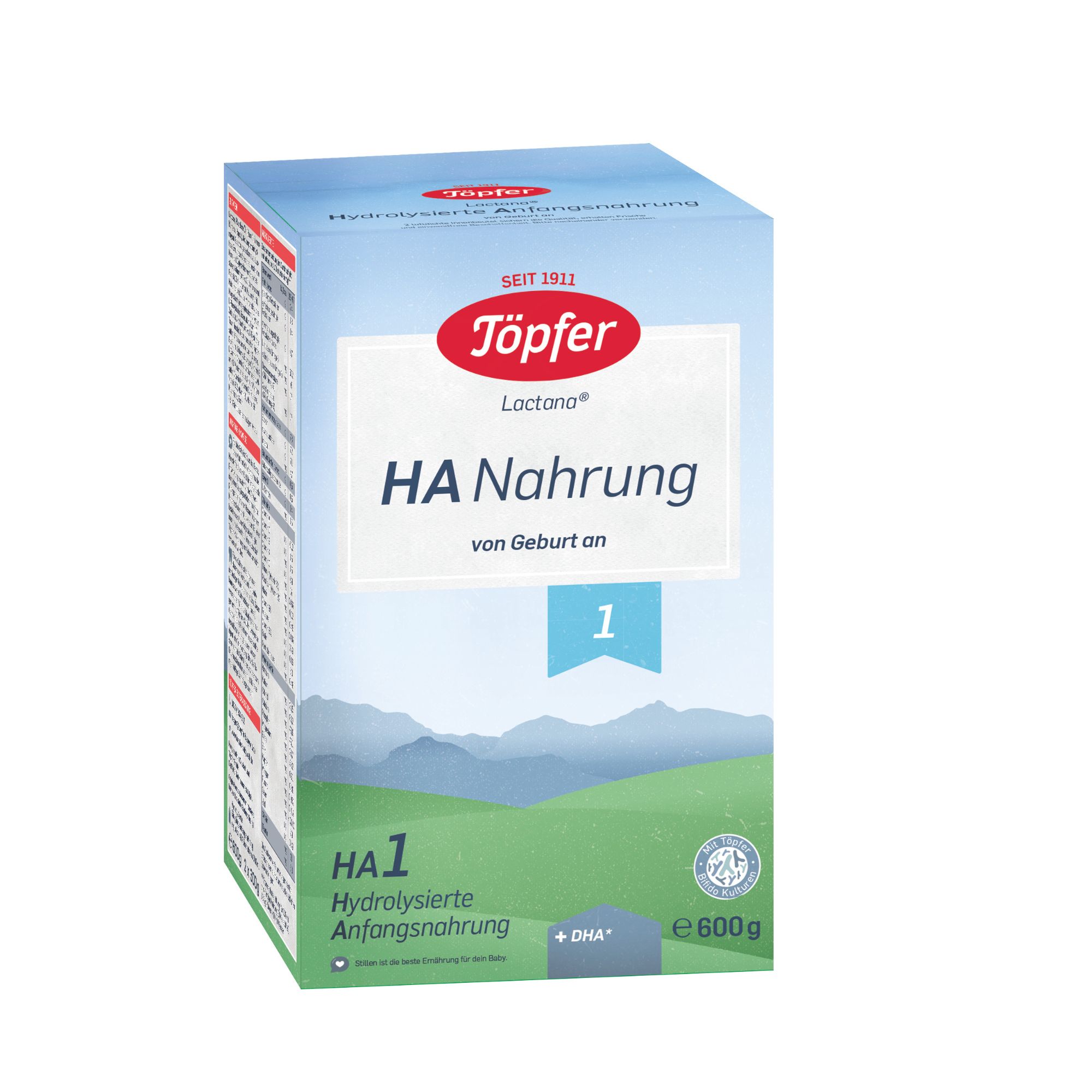 Formula de lapte praf HA1, 600 g, Topfer