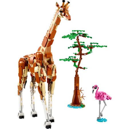 Animale salbatice din Safari, +9 ani, 31150, Lego Creator 3 in 1 603020