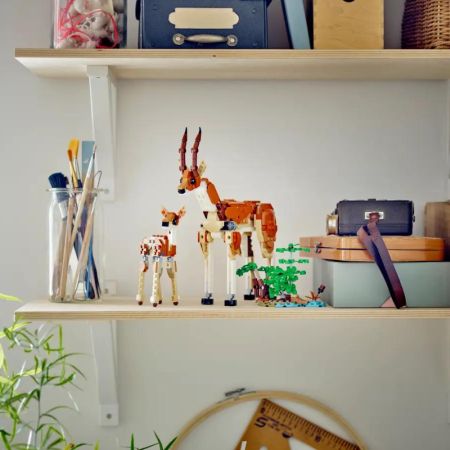 Animale salbatice din Safari, +9 ani, 31150, Lego Creator 3 in 1 603024
