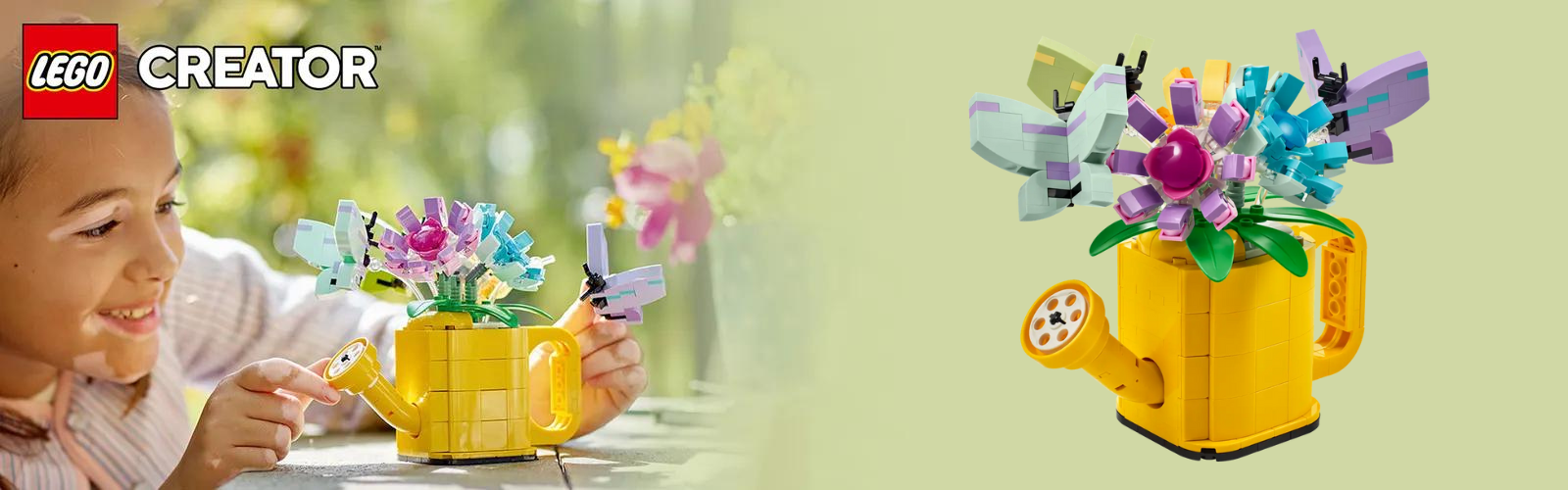 Flori in stropitoare, +8 ani, 31149, Lego Creator 3 in 1