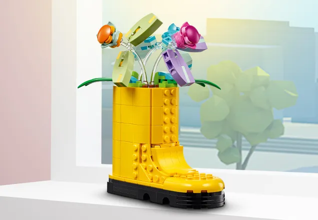 Flori in stropitoare, +8 ani, 31149, Lego Creator 3 in 1