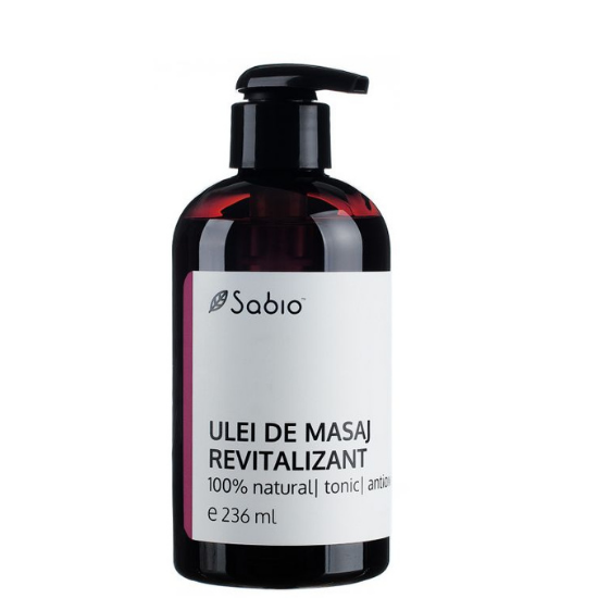 Ulei de masaj revitalizant, 475 ml, Sabio