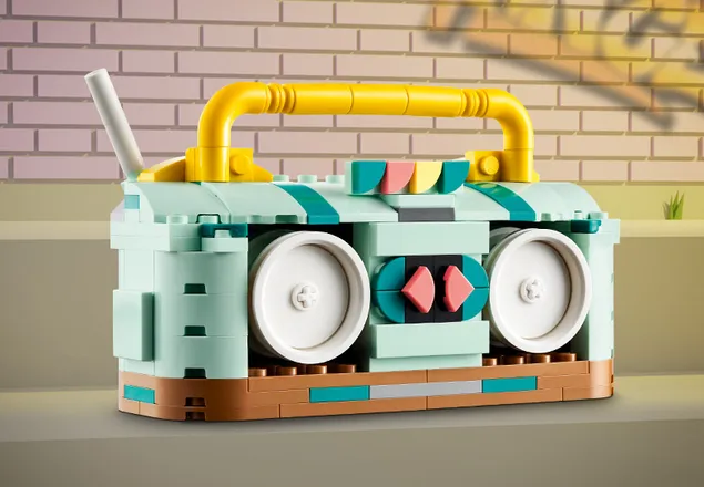 Patina cu rotile Retro, +8 ani, 31148, Lego Creator 3 in 1