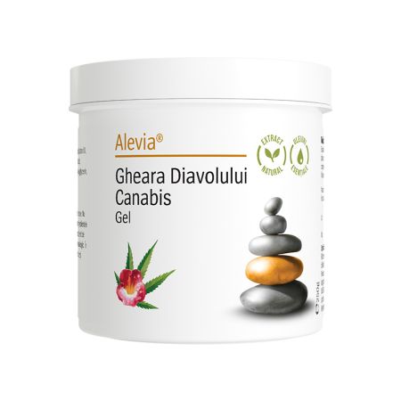 Gel Ghiara Diavolului Canabis, 250 g, Alevia