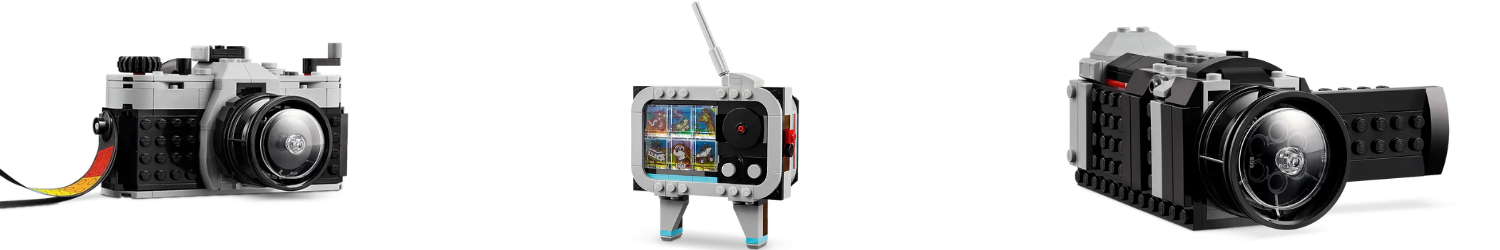 Aparat foto Retro, +8 ani, 31147, Lego Creator 3 in 1