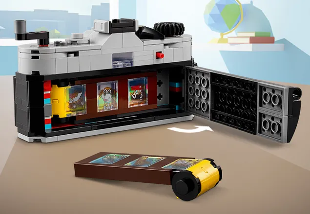 Aparat foto Retro, +8 ani, 31147, Lego Creator 3 in 1