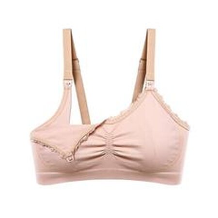 Sutien pentru alaptat, cupa D 80 - 85, Bej, Babyono 603467