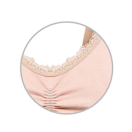 Sutien pentru alaptat, cupa D 80 - 85, Bej, Babyono 603469