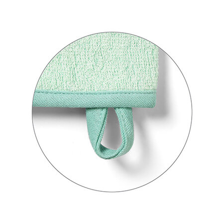 Manusa din bambus pentru baie, Verde, Babyono 603517