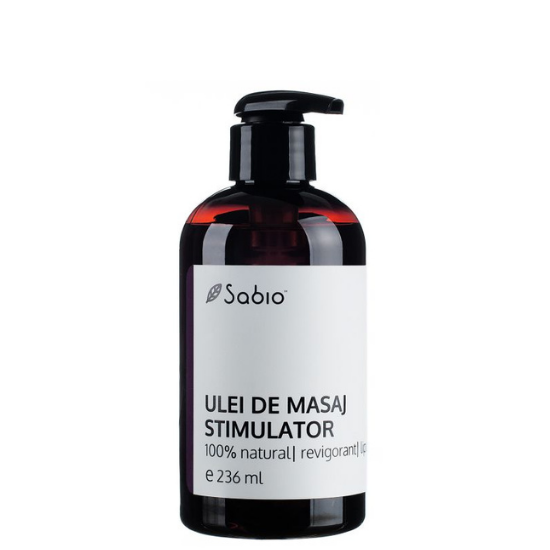 Ulei de masaj stimulator, 236 ml, Sabio