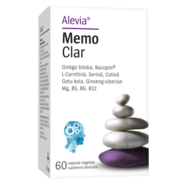 Memo Clar, 60 capsule, Alevia