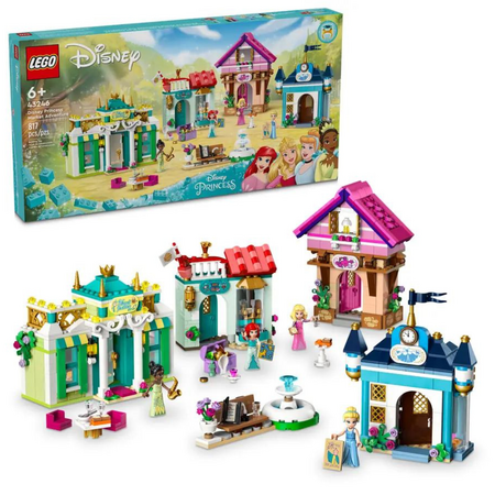 Aventura la piata a Printesei Disney, +6 ani, 43246, Lego Disney 603644