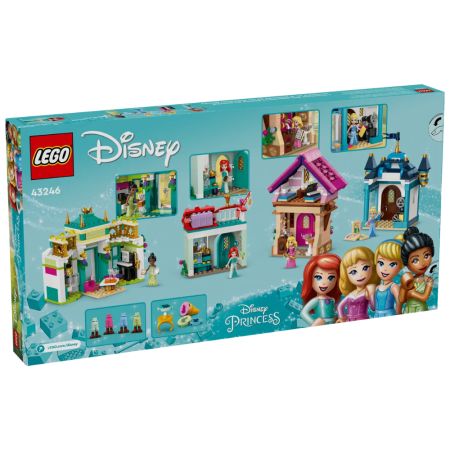 Aventura la piata a Printesei Disney, +6 ani, 43246, Lego Disney