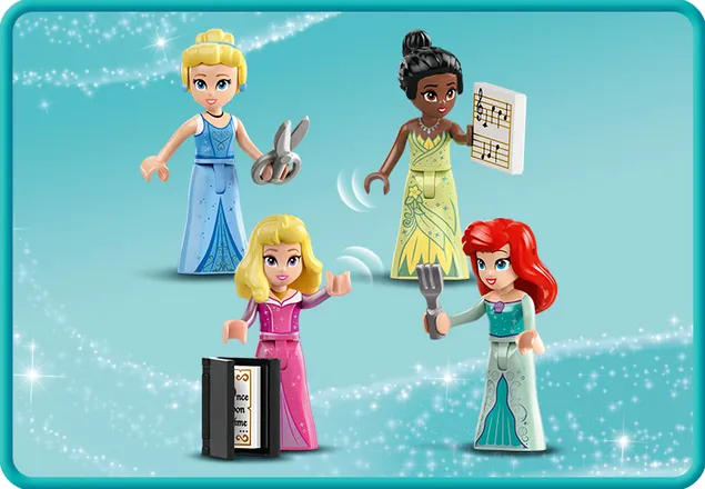 Aventtura la piata a Printesei Disney, +6 ani, 43246, Lego Disney