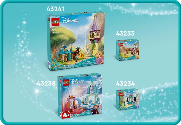 Aventtura la piata a Printesei Disney, +6 ani, 43246, Lego Disney