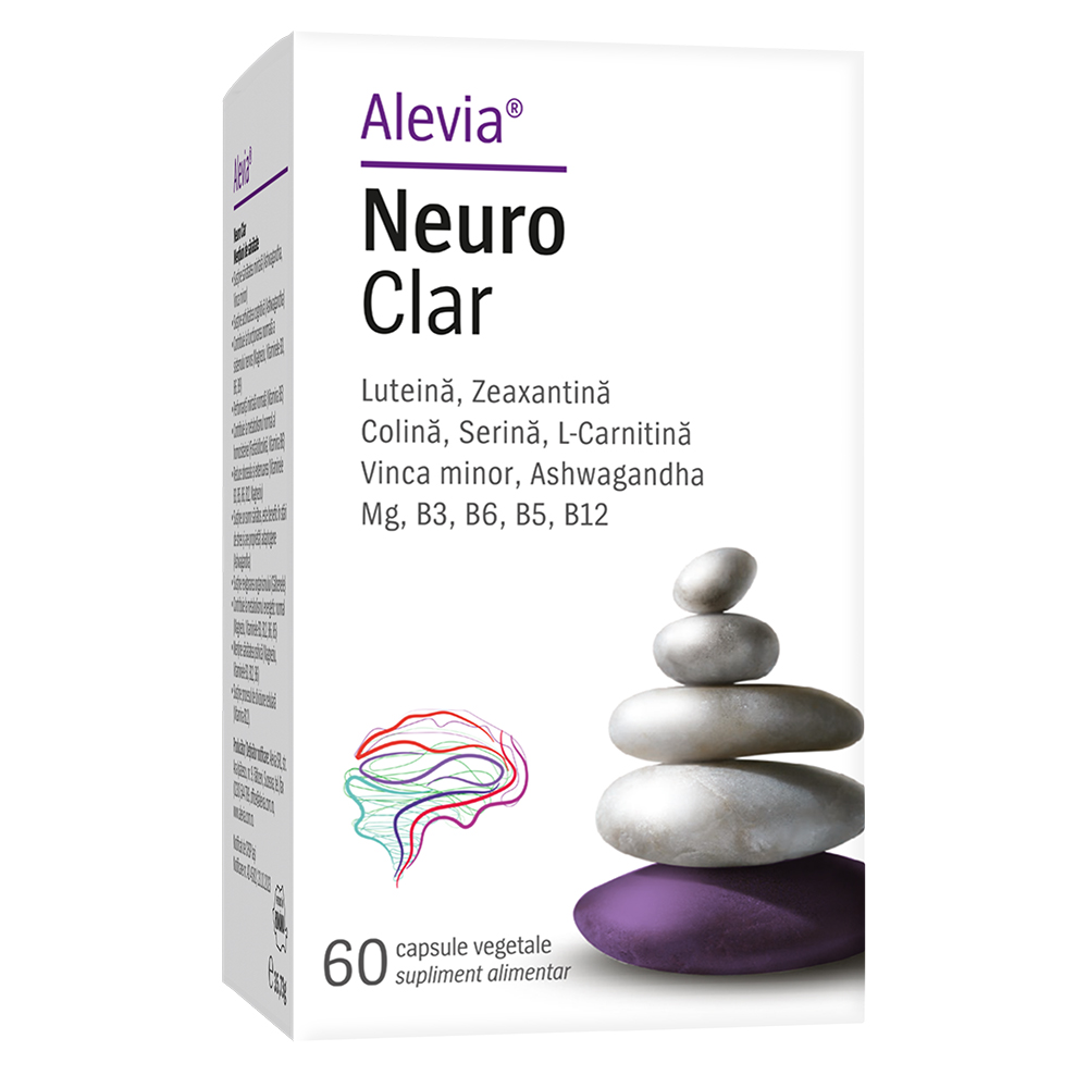 Neuro Clar, 60 capsule vegetale, Alevia