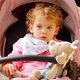 Bavetica esarfa din bumbac, 2 bucati, Frunze, Babyono 603799