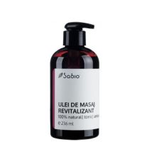 Ulei de masaj revitalizant, 236 ml, Sabio
