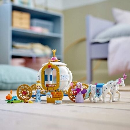 Trasura regala a Cenusaresei Lego Disney Princess, +6 ani, 43192, Lego 455599