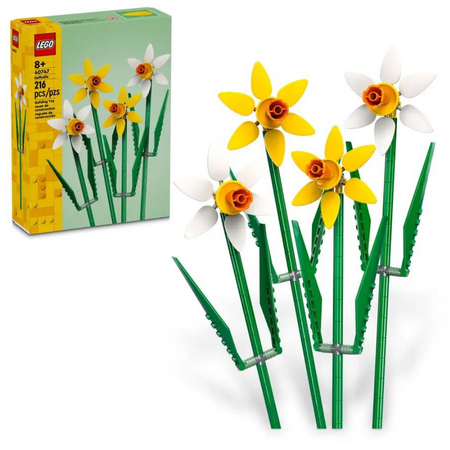 Narcise, +8 ani, 40747, Lego Flowers 604004