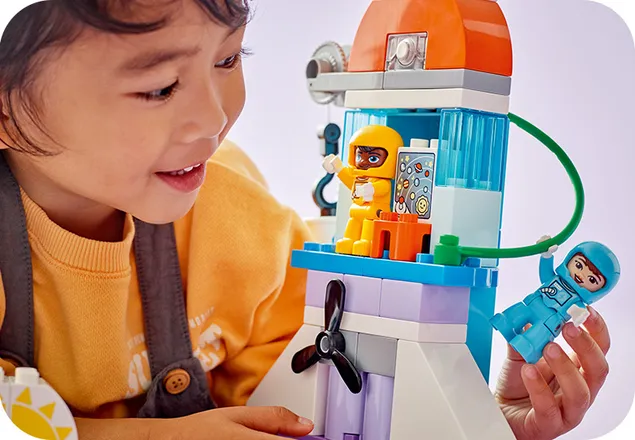 Aventura cu naveta spatiala 3 in 1, +3 ani, 10422, Lego Duplo