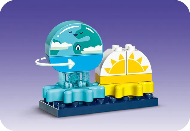 Aventura cu naveta spatiala 3 in 1, +3 ani, 10422, Lego Duplo