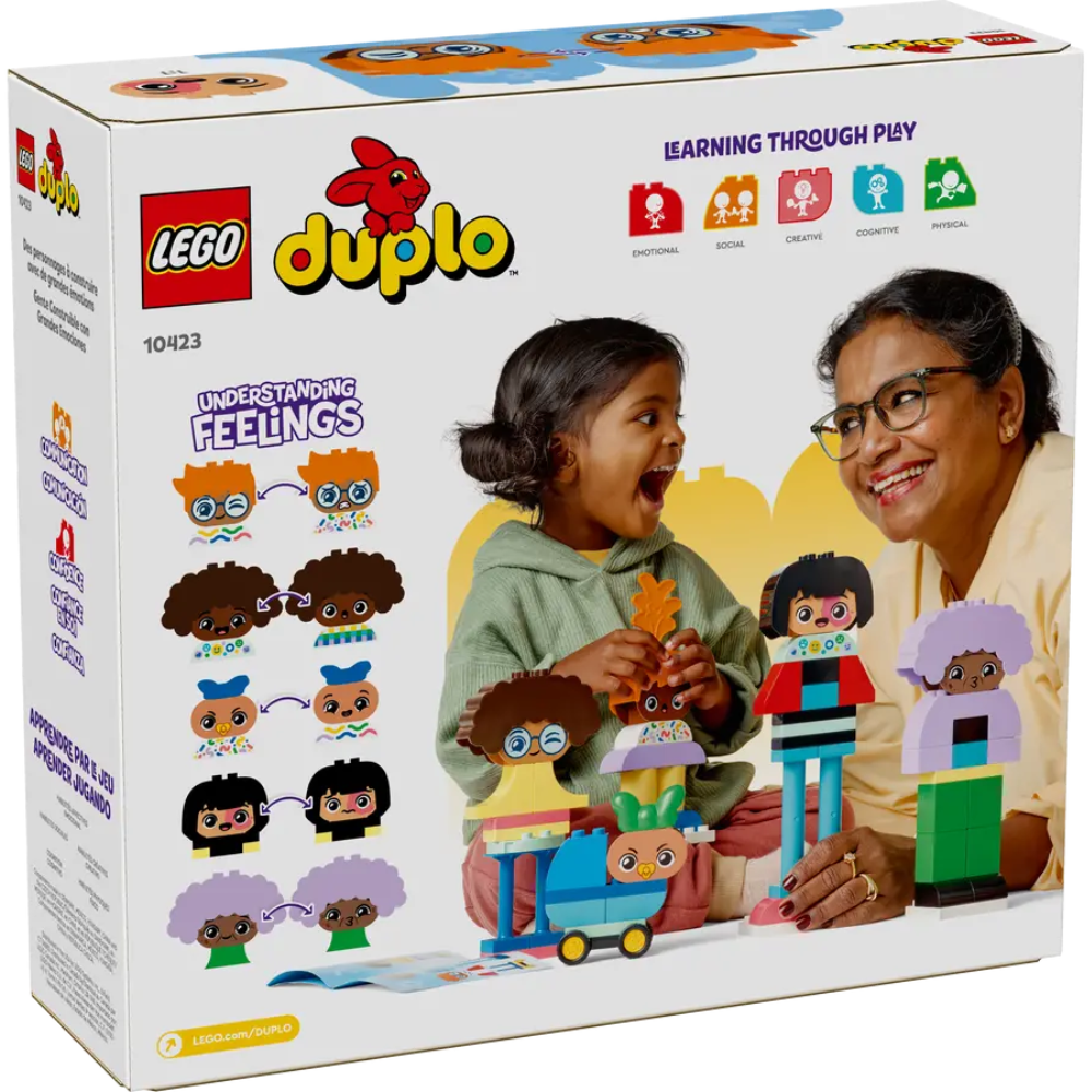 Oameni construibili cu emotii mari, +3 ani, 10423, Lego Duplo