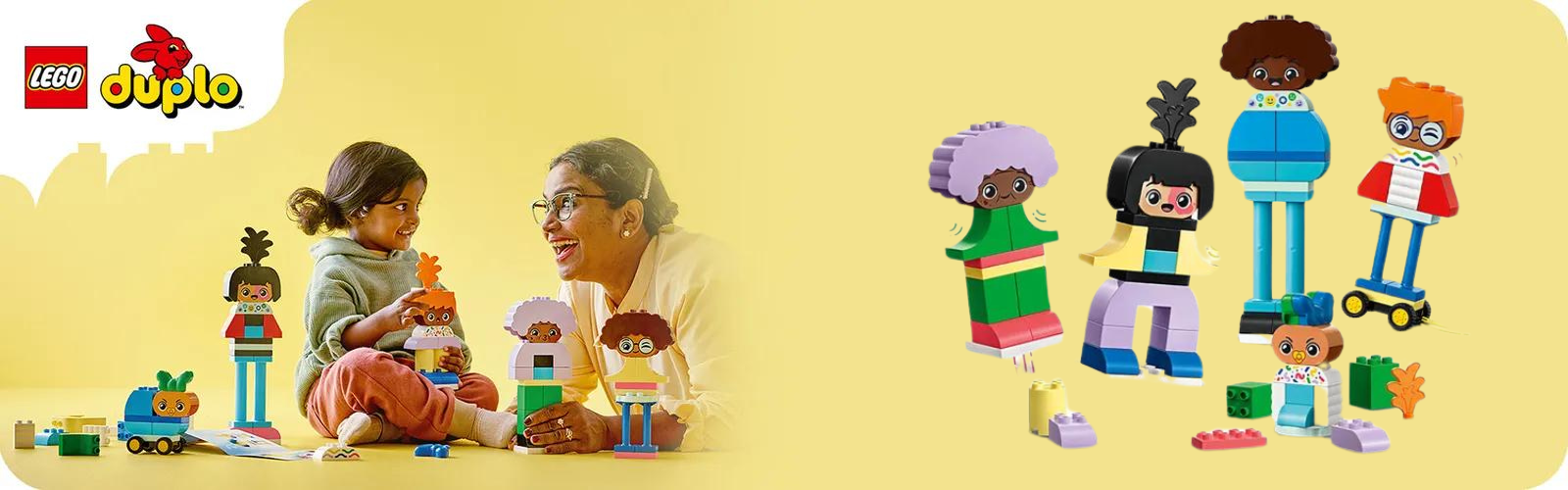 Oameni construibili cu emotii mari, +3 ani, 10423, Lego Duplo