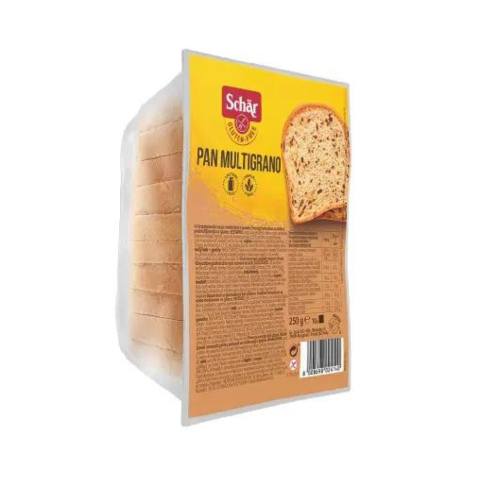 Paine cu seminte fara gluten Pan Multigrano, 250 g, Schar