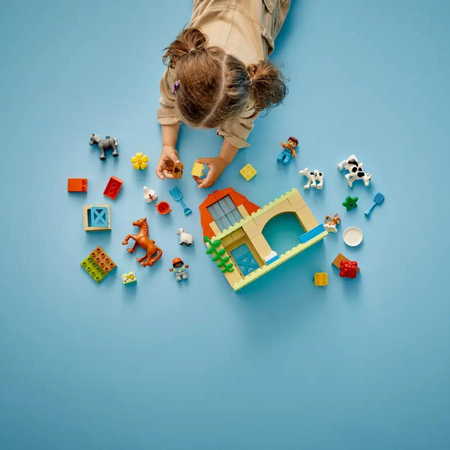 Ingrijirea animalelor la ferma, +2 ani, 10416, Lego Duplo 604133