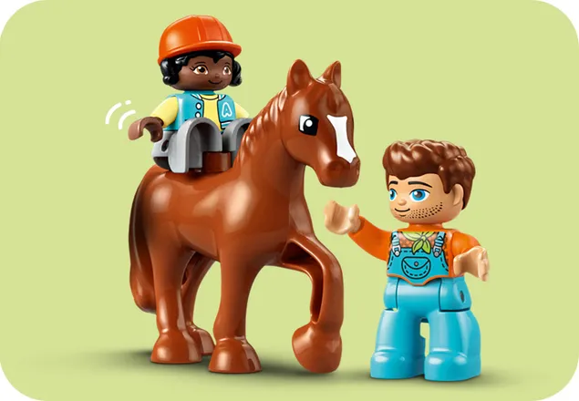 Ingrijirea animalelor la ferma, +2 ani, 10416, Lego Duplo