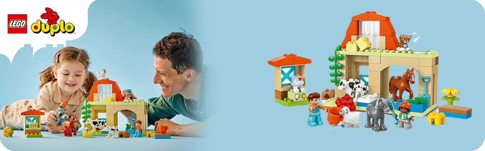 Ingrijirea animalelor la ferma, +2 ani, 10416, Lego Duplo