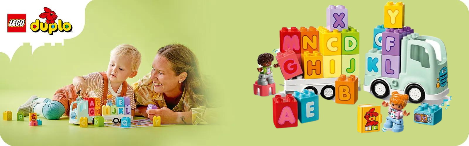 Camion cu Alfabet, +2 ani, 10421, Lego Duplo