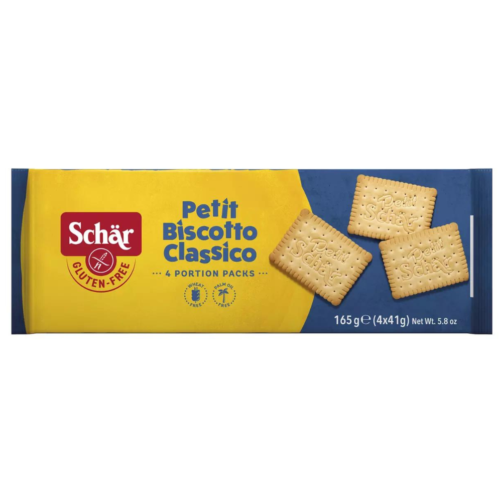 Biscuiti cu unt Petit Classico, 165 g, Schar