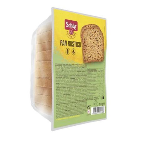 Paine feliata fara gluten cu seminte de in si mei Pan Rustico, 250 g, Schar