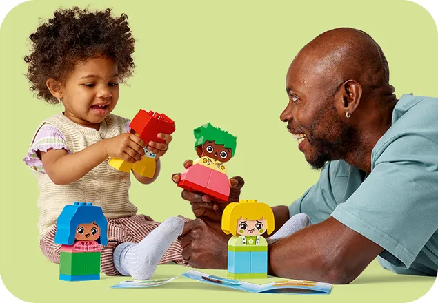 Mari sentimente si emotii, +18 luni, 10415, Lego Duplo